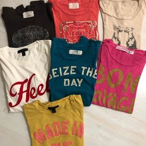 Jcrew t shirts